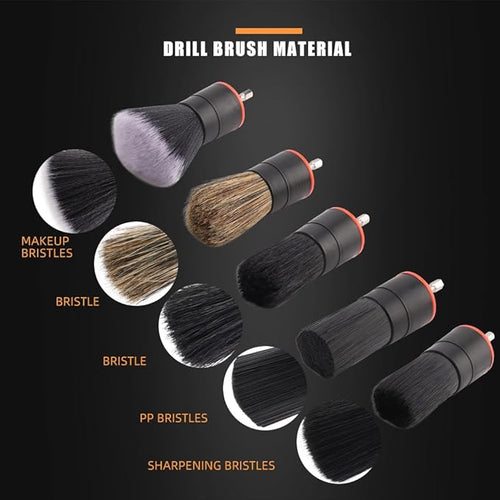 AutoCare™ 5-Piece Car Detailing Brush Set